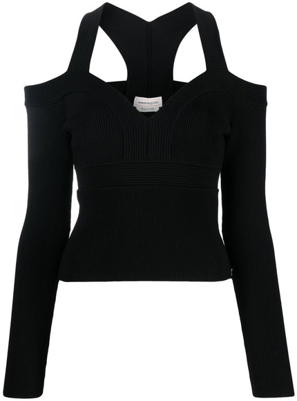 Alexander McQueen Top Black