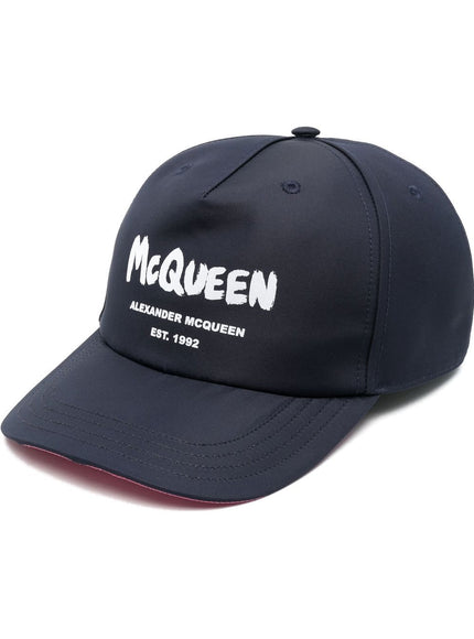 Alexander McQueen Hats Blue