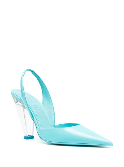 3JUIN With Heel Clear Blue