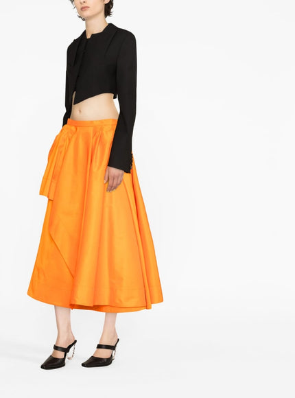 Alexander McQueen Skirts Orange