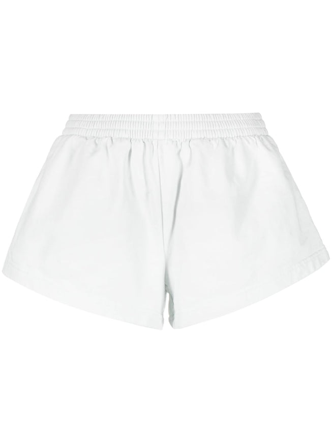 Balenciaga Cotton Shorts In White