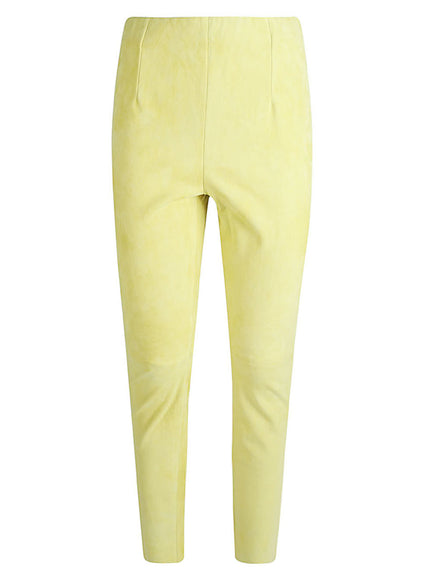 Via Masini 80 Trousers Yellow