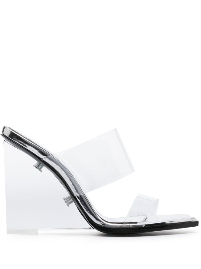 Alexander McQueen Shard 75mm Wedge Sandals