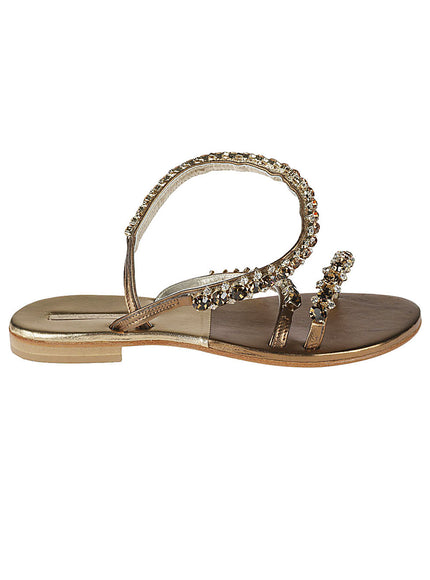 Emanuela Caruso Sandals Golden