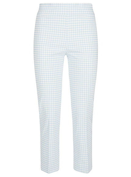 AVENUE MONTAIGNE Trousers Clear Blue