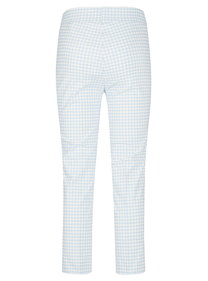 AVENUE MONTAIGNE Trousers Clear Blue