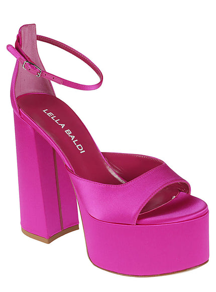 Lella Baldi Sandals Fuchsia