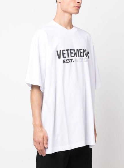 Vetements T-shirts and Polos White