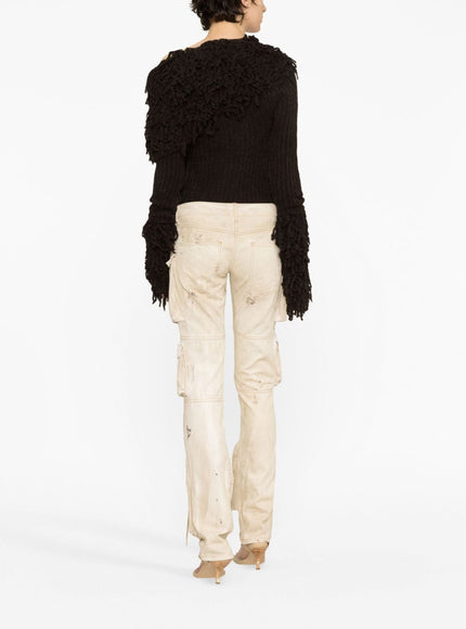 The Attico Trousers Beige