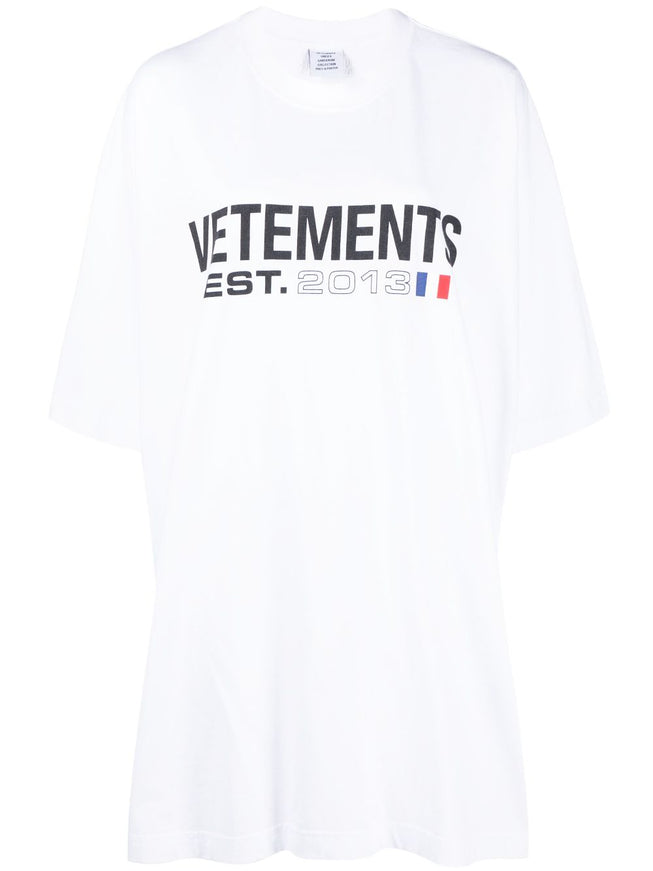 Vetements T-shirts and Polos White