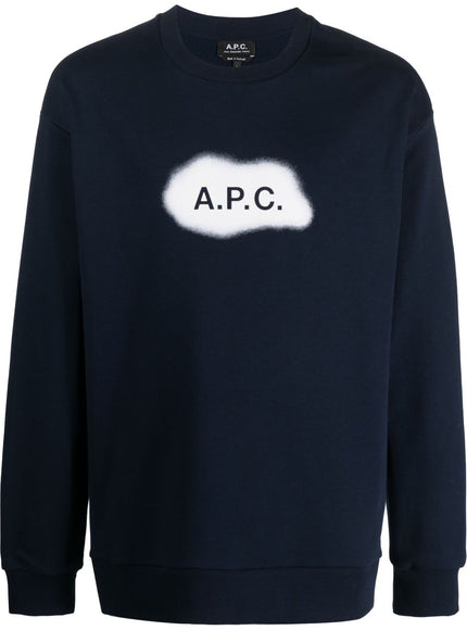 A.P.C. Sweaters Blue