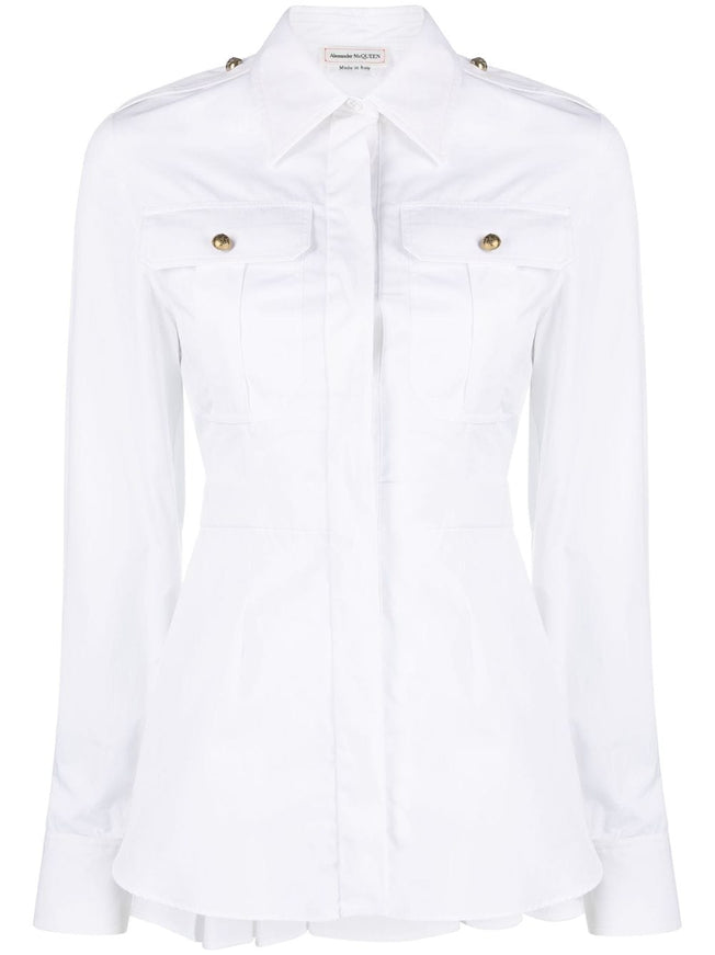 Alexander McQueen Shirts White