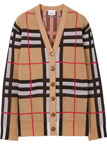 Burberry Vintage Check V-neck Cardigan