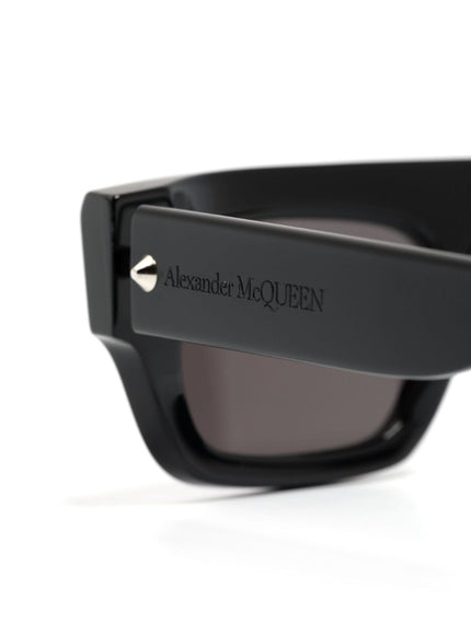 Alexander McQueen Logo-engraved Sunglasses