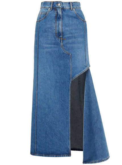 Alexander McQueen Skirts Blue