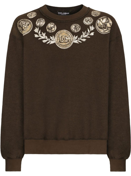 Dolce & Gabbana Sweaters Brown