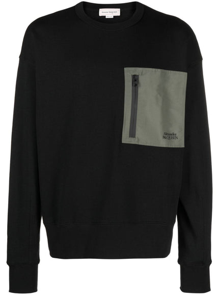 Alexander McQueen Sweaters Black