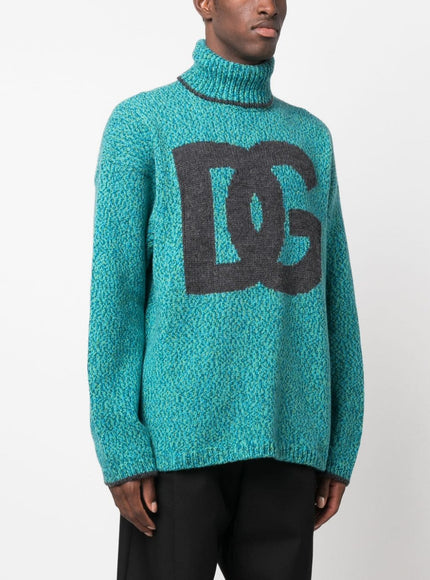 Dolce & Gabbana Sweaters Blue