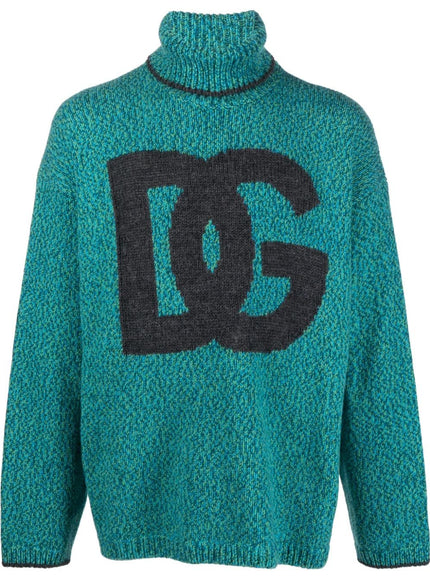 Dolce & Gabbana Sweaters Blue