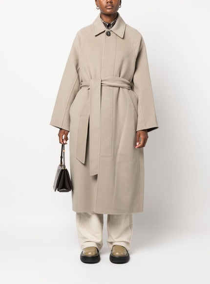 Ami Paris Coats Grey