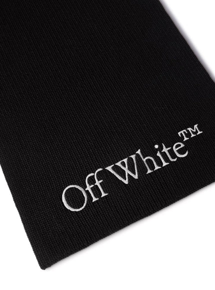 Off White Scarfs Black