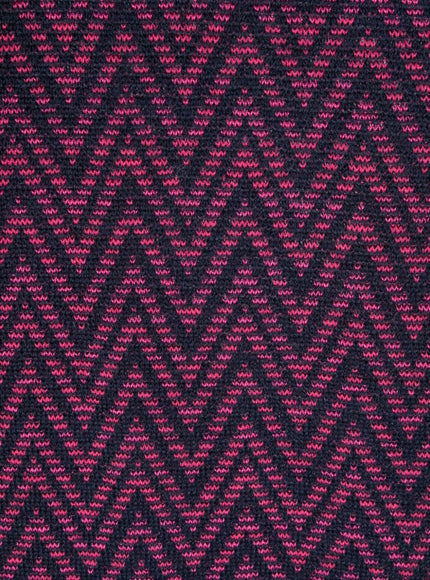 Missoni Zigzag Scarf In Fuchsia