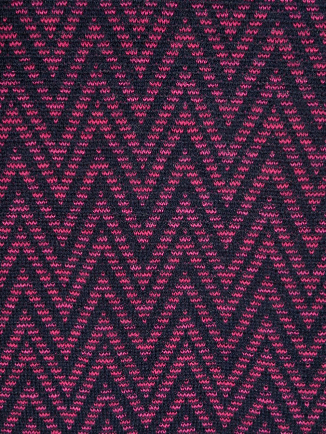 Missoni Zigzag Scarf In Fuchsia