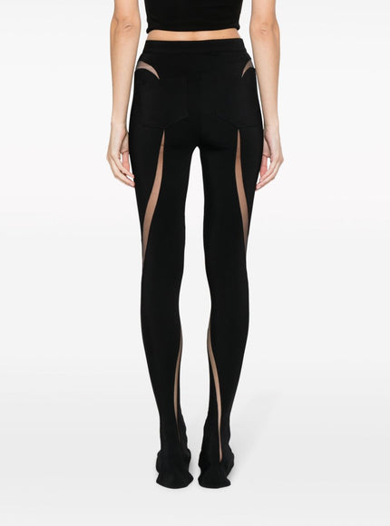 MUGLER Trousers Black