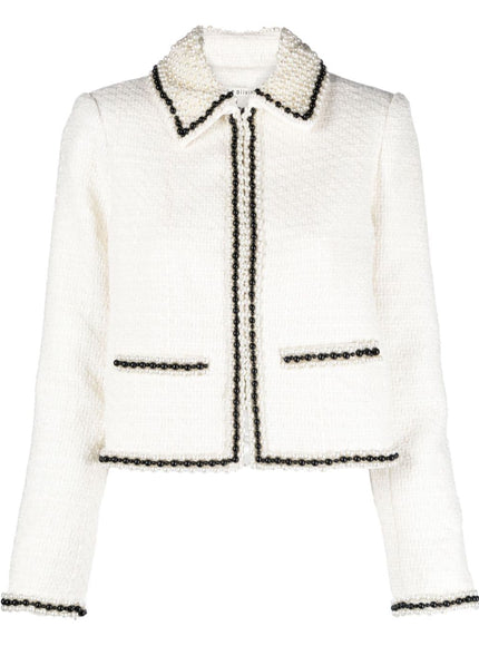 Alice + Olivia Kidman Pearl Detail Jacket