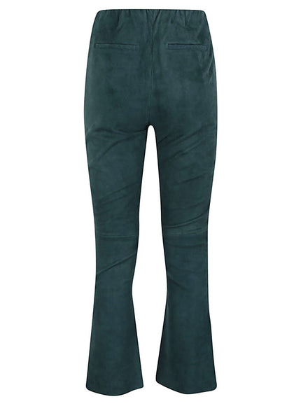 Via Masini 80 Trousers Green