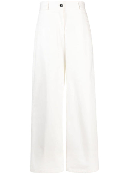 JIL SANDER FASHION Trousers White