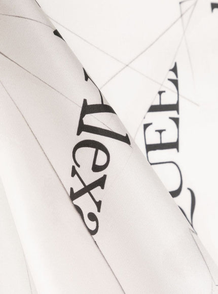 Alexander McQueen Scarfs White