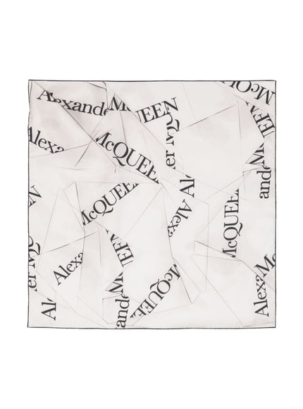 Alexander McQueen Scarfs White