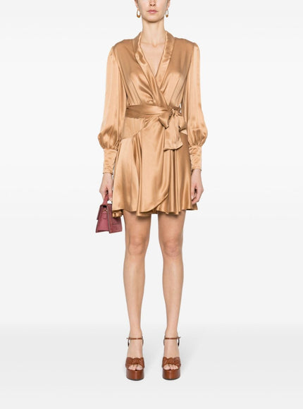 Zimmermann Dresses Brown