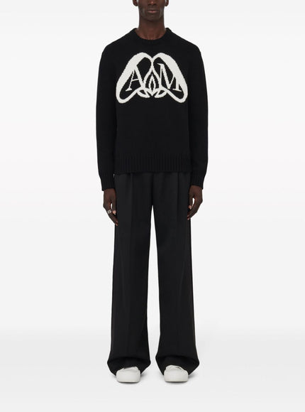 Alexander McQueen Sweaters Black