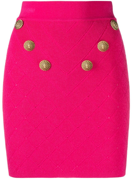 Balmain Skirts Fuchsia