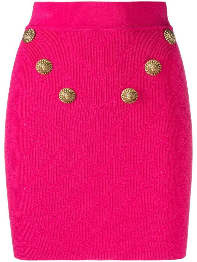 Balmain Skirts Fuchsia