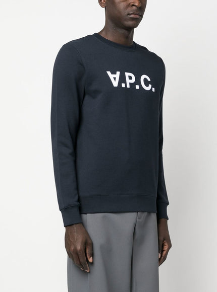 A.P.C. Sweaters Blue