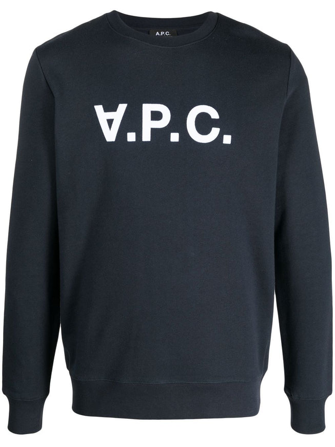 A.P.C. Sweaters Blue