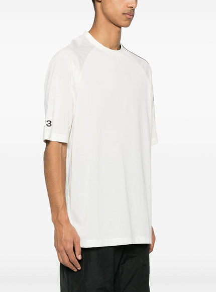 Y-3 T-shirts and Polos White