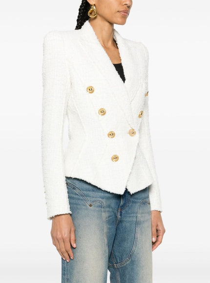 Balmain Jackets White