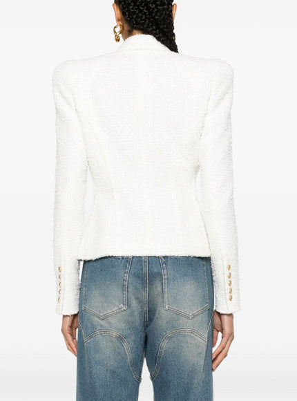 Balmain Jackets White