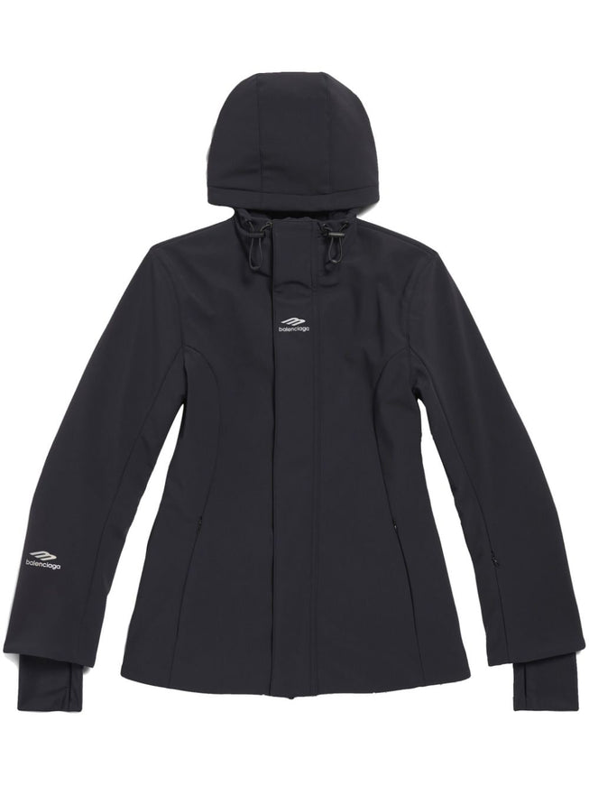 Balenciaga Women's 3B Sports Icon Ski Hourglass Parka in Black