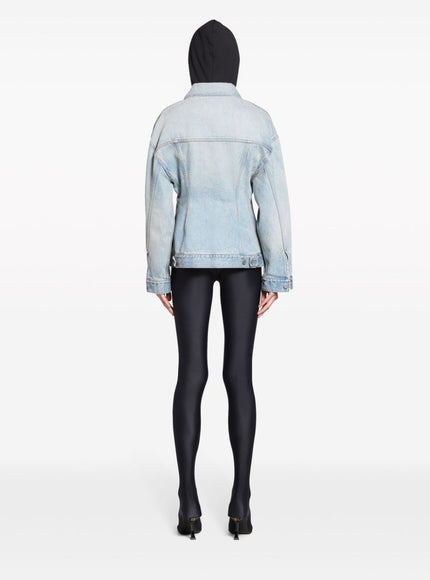 Balenciaga Hourglass Denim Jacket