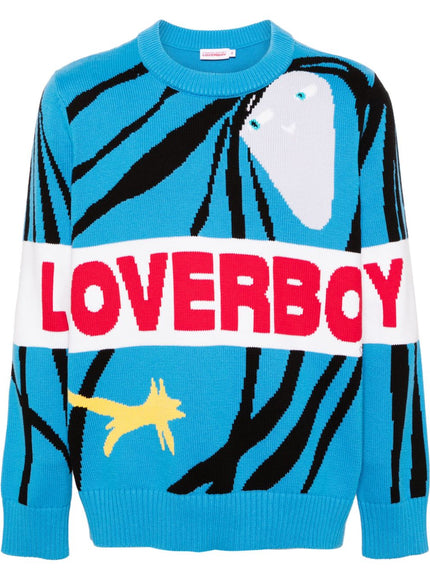 CHARLES JEFFREY LOVERBOY PRE Sweaters Blue