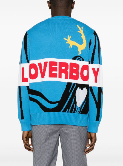 CHARLES JEFFREY LOVERBOY PRE Sweaters Blue