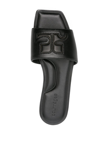 COURREGES PRE Sandals Black