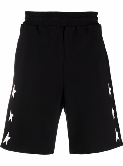 Golden Goose Diego Bermuda Shorts In Black