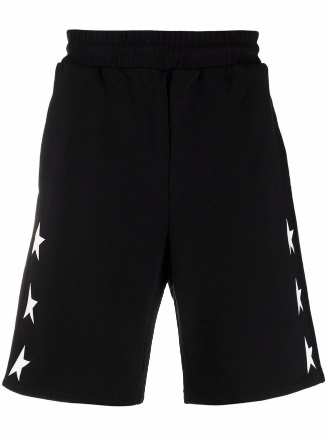 Golden Goose Diego Bermuda Shorts In Black