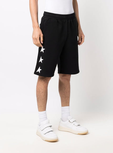 Golden Goose Diego Bermuda Shorts In Black